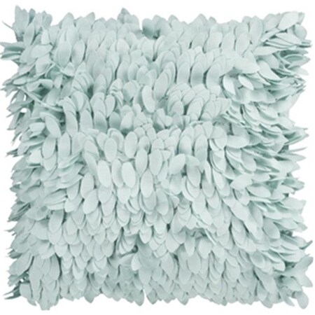 Surya Surya Rug HH071-1818P Square Ash Gray Decorative Poly Fiber Pillow 18 x 18 in. HH071-1818P